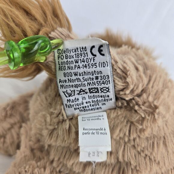 Jellycat Fuddlewuddle Lion Plush 9" Floppy Sitting Stuffed Animal - Picture 8 of 10